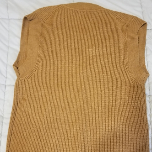 Zara oversized knit button vest - Picture 5 of 6